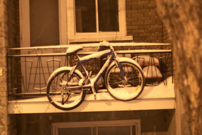 Зберігання велосипеда взимку: корисні поради